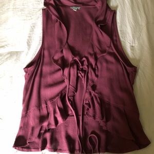 Xs Burgundy top
